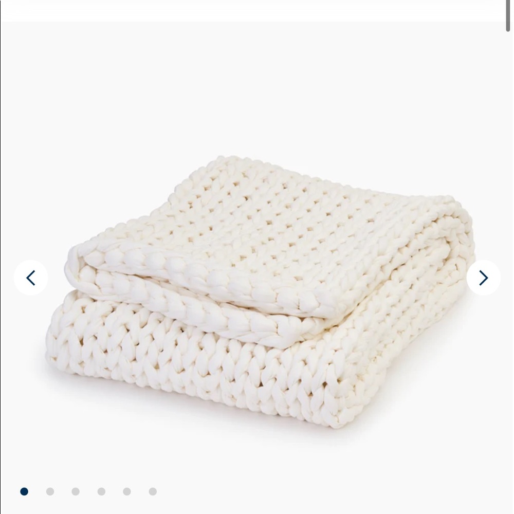Bearaby Weighted Blanket- Ivory